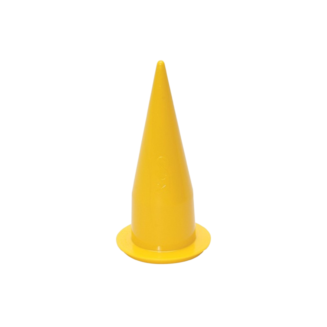 COX Yellow Cone Plastic Nozzle